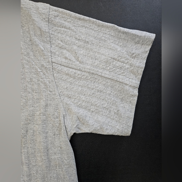 Vintage - MUDO Grey Heavy Cotton Oversize Top - NWOT - Size L - Picture 6 of 9